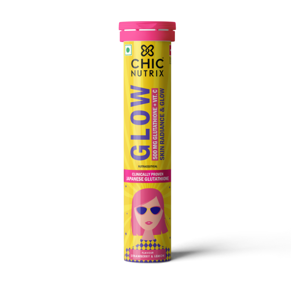 Glow - Glutation 500mg y Vitamina C
