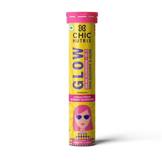 Glow - Glutation 500mg y Vitamina C